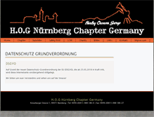 Tablet Screenshot of hog.harley-nuernberg.de